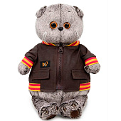 Мягкая игрушка Кот Басик в кожаной куртке Budi Basa Ks30-059 1